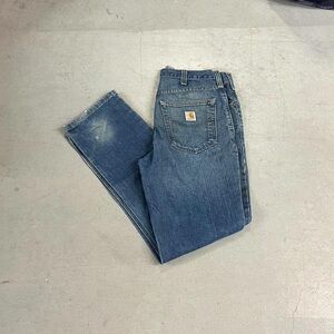 Carhartt Men's Straight Blue Jeans